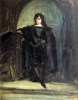 Eugene Delacroix : Self-Portrait as Ravenswood